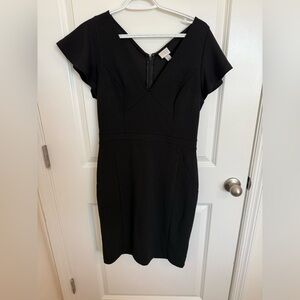 A New Day Black Midi Dress Medium
